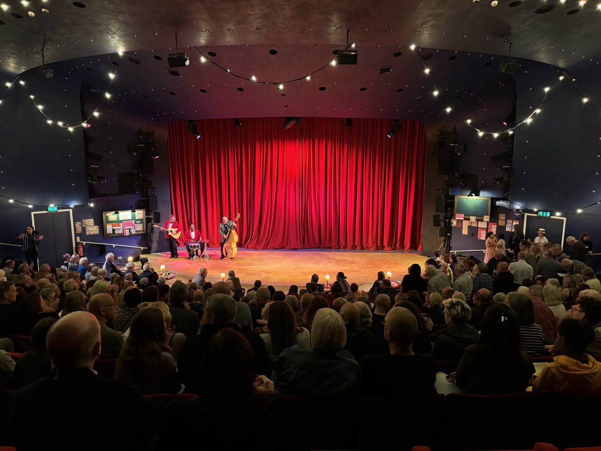 Wow wow wow!

<a href="/derbytheatre/">Derby Theatre</a> continues to move forward with relevance, community spirit at❤️ in high quality professional work that makes a massive impact!

#Welfare is a stunning new play by #AbiZakarian directed by @SarahBrigham &amp; marvellous cast, crew, creative &amp; theatre team!