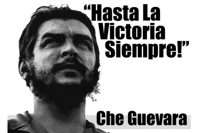 MarantePozo's tweet photo. Ejemplo para el mundo
#CheVive https://t.co/V6DrJTyMMG