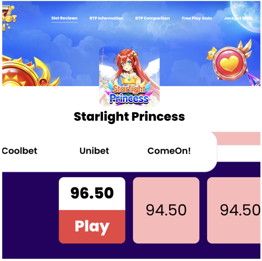 CoolbetGames's tweet photo. 👀How perceptive are you?🎰
Which company got the highest RTP (return to player) for the slot Starlight Princess?🤔
Winner gets a 1000NOK Casino Bonus
1⃣Follow
2⃣Retweet
3⃣Comment
T&amp;C: 18+, Coolbet customers only, 1 winner https://t.co/pSPw25dpKb