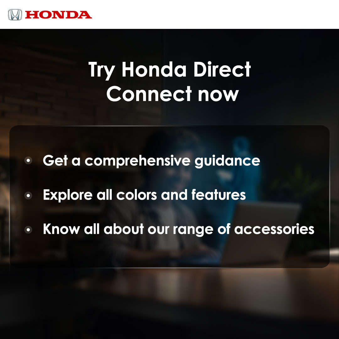 Discover a visually stunning and technically advanced platform for you to virtually explore every aspect of your next car. Honda Direct Connect is now live on our website. Try it today Know more https t Discover a visually stunning and technically advanced platform for you to virtually explore every aspect of your next car