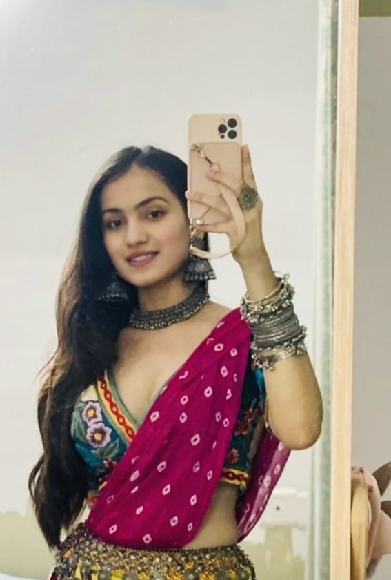 Throwback to Garba nights! 💃✨ 

Can’t believe how much fun this was – getting all dressed up, dancing non-stop, and soaking in the festive vibes. Can’t wait to twirl again soon! 

#GarbaNights #Throwback #FestiveFeels #Navaratri #Garba