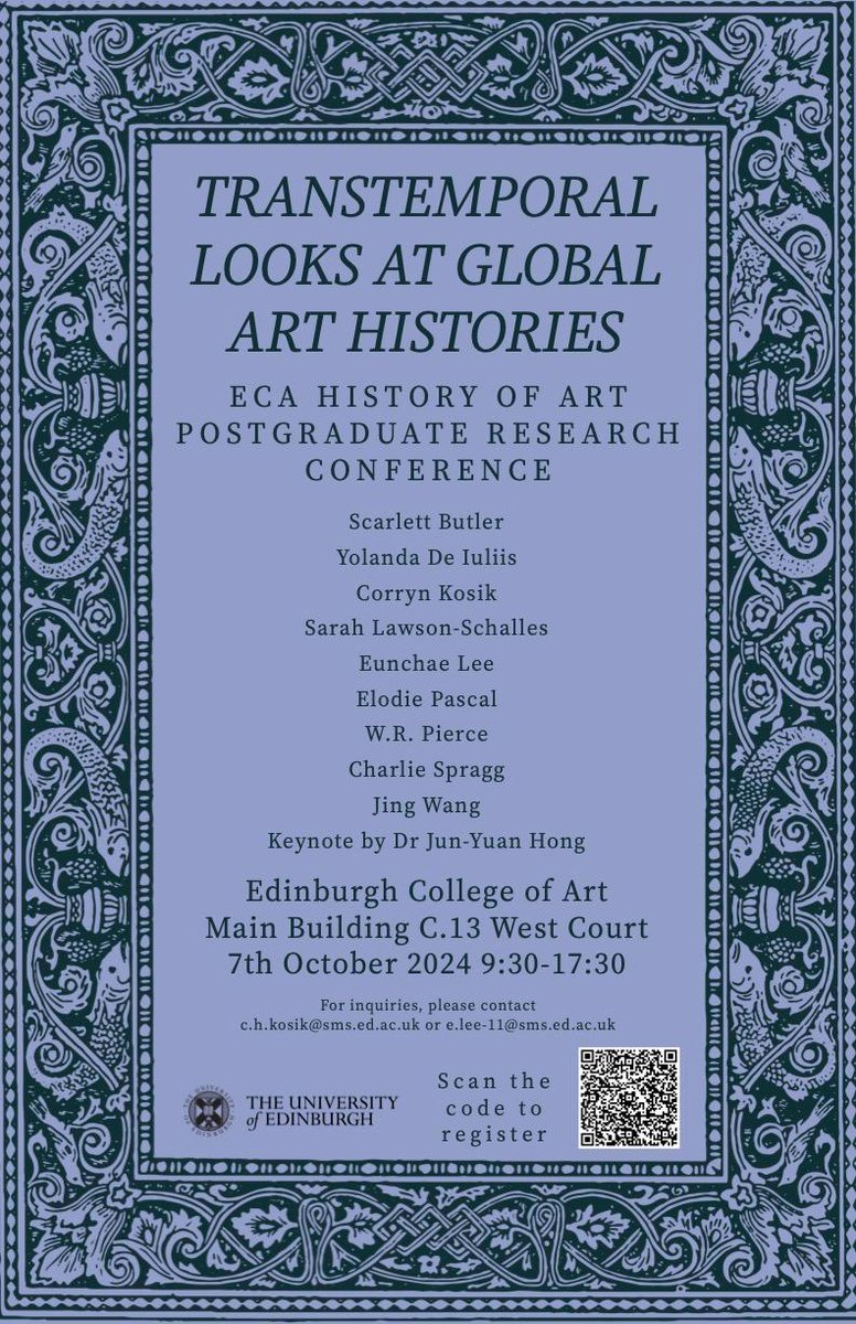 elopascal's tweet photo. Delighted and proud to present my research "enshrined feelings and divine bodies in Japanese Buddhist sculptures" for the postgraduate conference at @eca_edinburgh ! 
#phdlife #japaneseart #buddhism https://t.co/XeYdXKjPvu