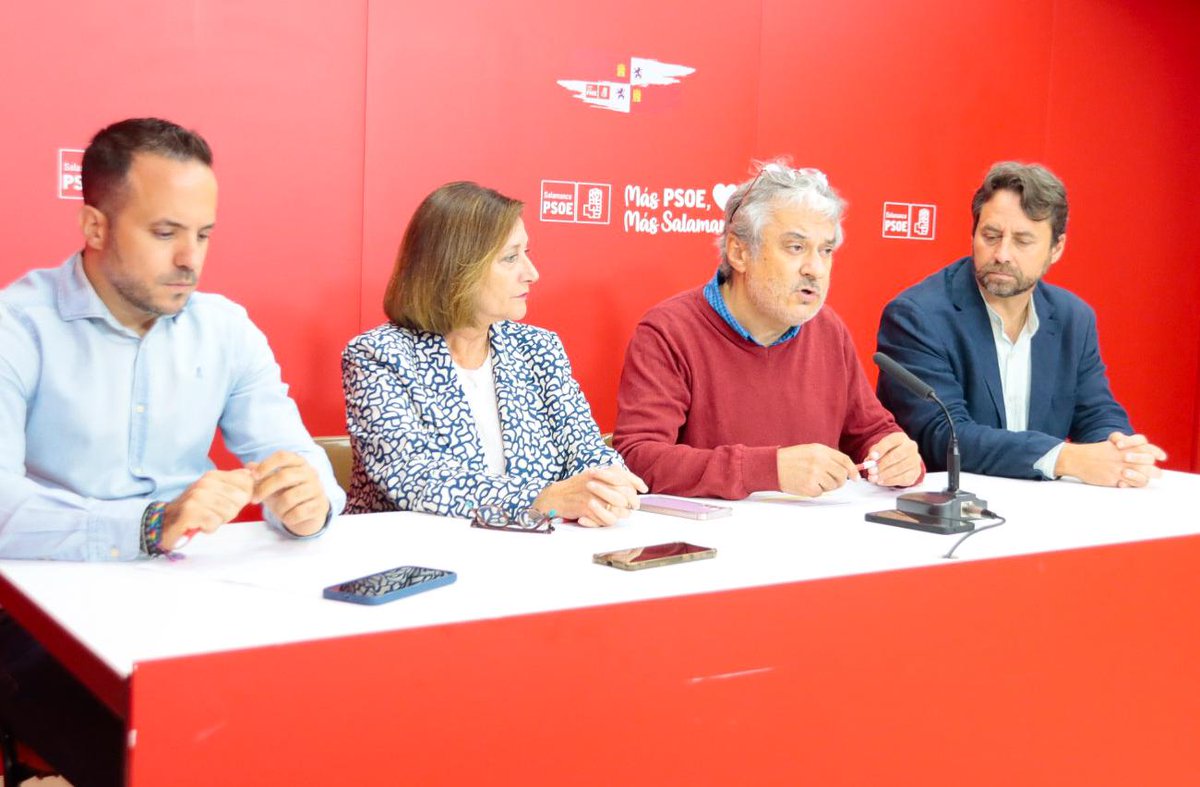 👉 Pasó con los Fondos Europeos.

👉 Pasa con la senda del déficit.

❌ El PP 𝗮𝗰𝘂𝘀𝗮 y siembra 𝗼𝗱𝗶𝗼.

❌ Pero luego 𝗮𝗯𝗮𝗻𝗱𝗼𝗻𝗮 a nuestra provincia.

😳 Sus siglas y el 𝗮𝗰𝗼𝘀𝗼 al Gobierno antes que Salamanca.

👉 QUE NO TE ENGAÑEN

🔗 socialistasdesalamanca.es/el-psoe-recrim…