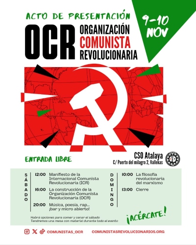Organización Comunista Revolucionaria tweet media