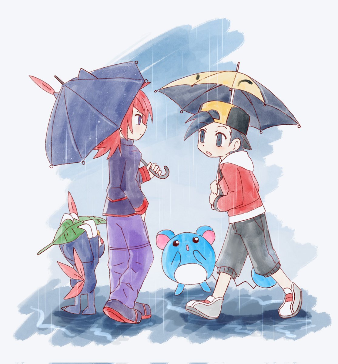 Genda_Umeko's tweet photo. ☔️ https://t.co/7YvJTBS6ro