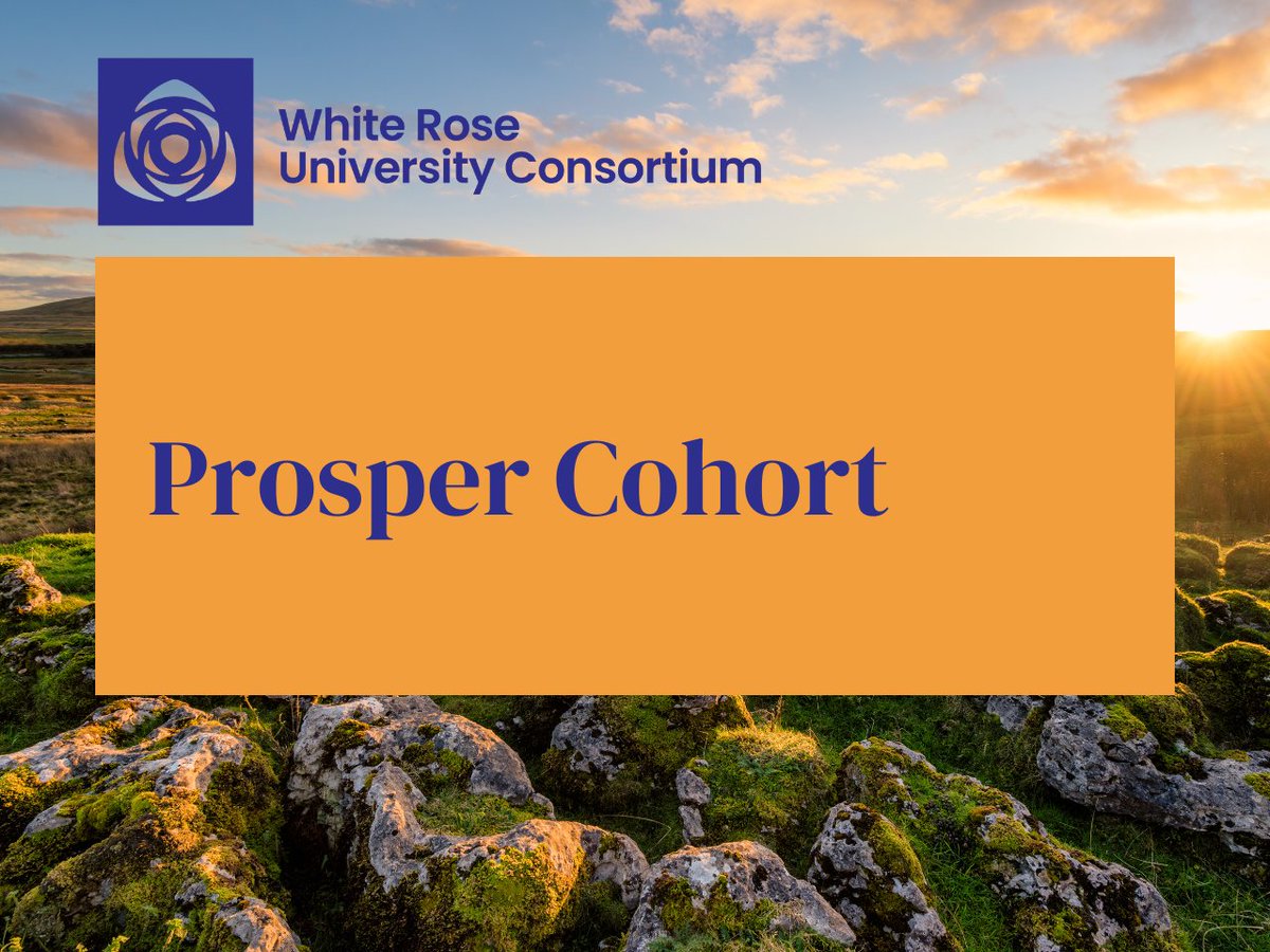 Calling all Postdocs from the <a href="/UniversityLeeds/">University of Leeds</a>, <a href="/sheffielduni/">The University of Sheffield</a> or <a href="/UniOfYork/">University of York</a>. Join our Prosper Cohort and take control of your career development.
whiterose.ac.uk/what-we-do/who…