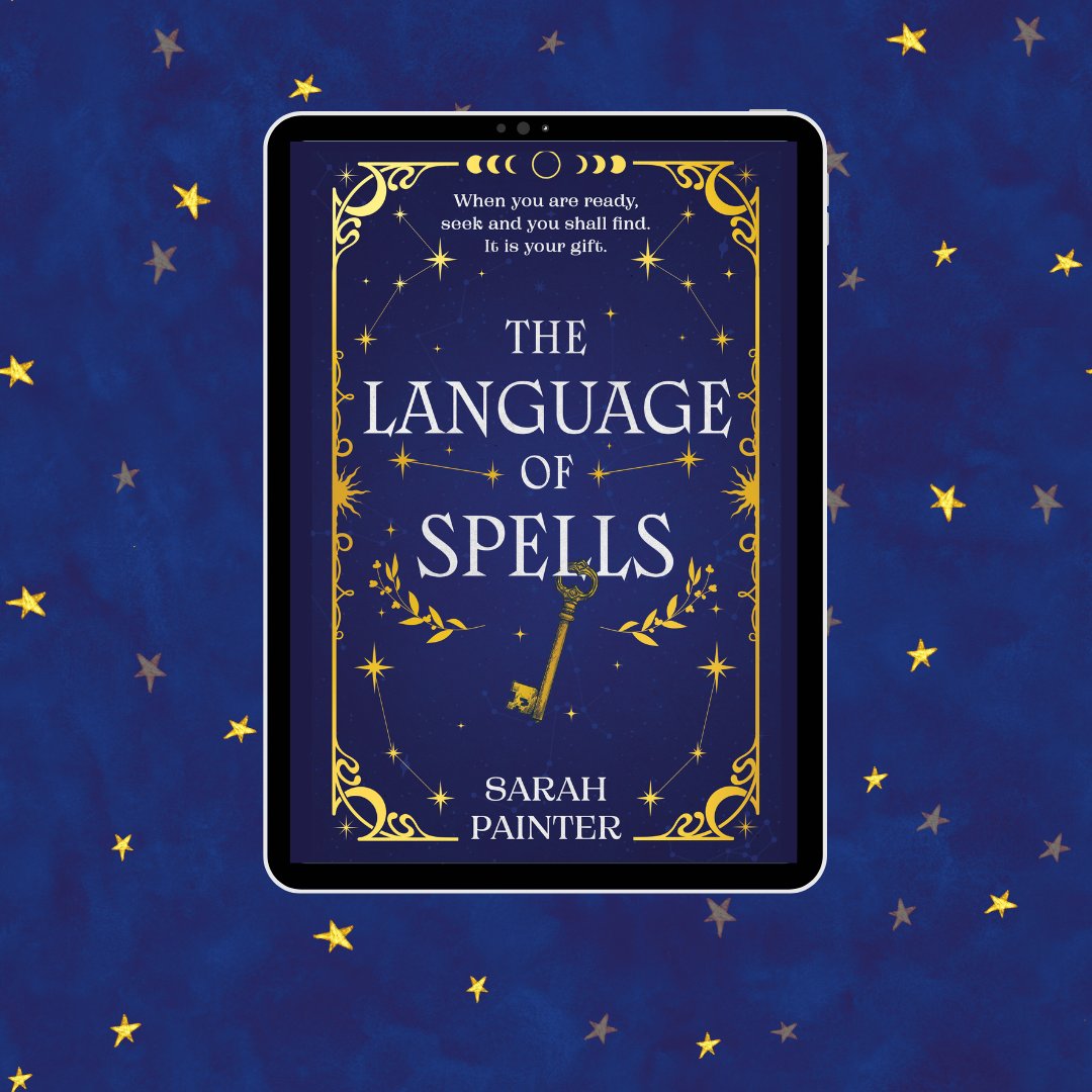 Look at this beautiful new eBook cover for The Language of Spells by <a href="/SarahRPainter/">Sarah Painter</a>.  It's the perfect read for this cosy season.
✨bit.ly/3TU7NkU
