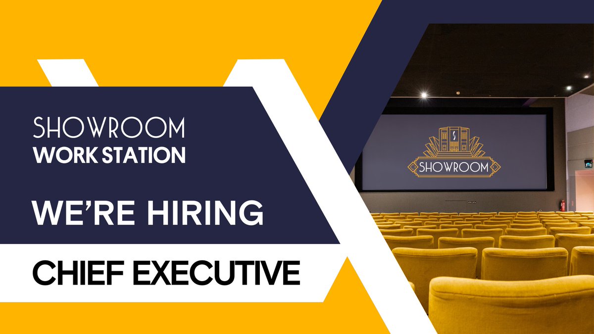 theworkstation's tweet photo. Work Station and @showroomcinema  are seeking a new Chief Executive to drive one of Sheffield's leading cultural organisations into its next, exciting stage of growth! See the job pack for full details: https://t.co/dhQ2yPb3GH https://t.co/l2KlEl8kwE