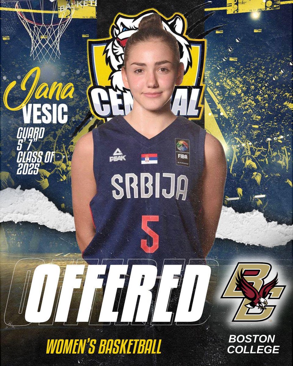 Congratulations to our student-athlete Jana Vesic for receiving an offer from Boston College! We are so proud of her hard work and dedication!