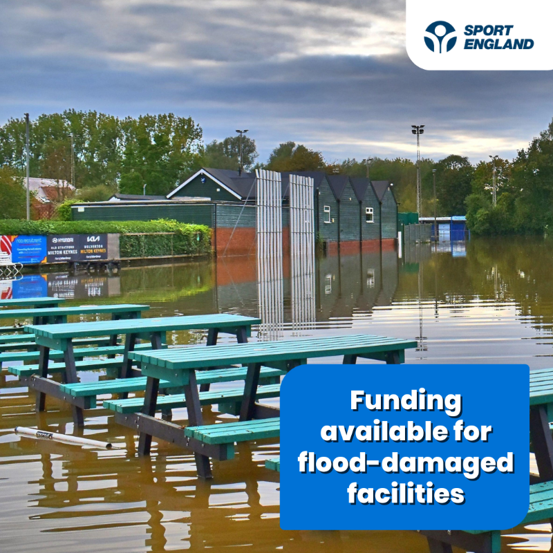 Sport_England's tweet photo. ICYMI 📢

Our Movement Fund is now open to applications for emergency flood relief support from organisations affected by the recent storms across England.

⚠️ Find out if you're eligible: