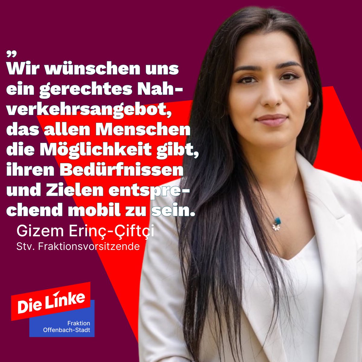 PM: Wir fordern mehr barrierefreie Fahrzeuge in Offenbach und eine zentrale Servicestelle, um die Mobilität für Menschen mit Behinderungen zu verbessern.

Zur PM: die-linke-of-stadt.de/2024/10/07/mob…
