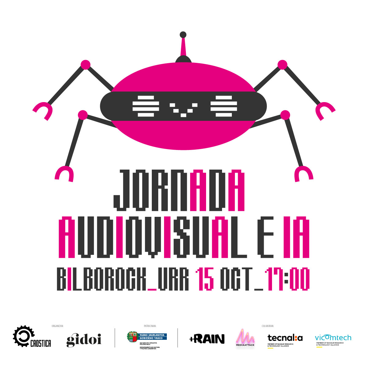 🎬🤖GIDOI y CAOSTICA organizamos una Jornada sobre #IA en el audiovisual.
¿Amenaza o oportunidad?
📅 15 Octubre
🕒 17:00
📍 Sala Bilborock, Bilbao
💸 Gratis
Charlas, mesas redondas y proyección de obras creadas con IA.
¡No te lo pierdas!
labur.eus/YQf36