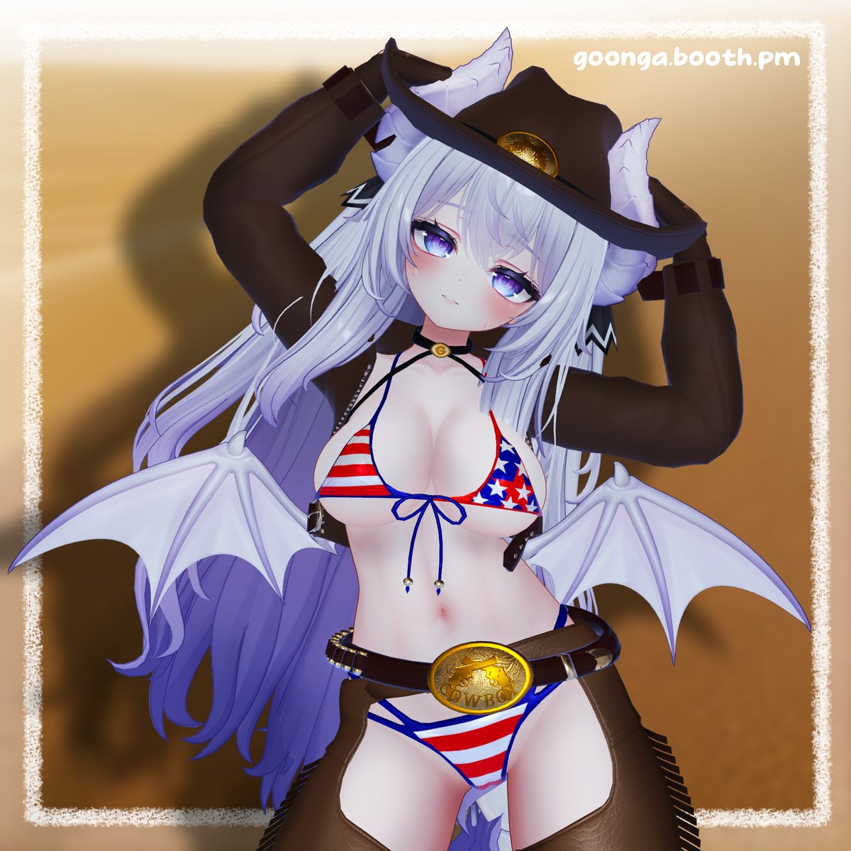 GoongaStore's tweet image. Goongas Cowboy Bikini for Airi is now available!
#VRChat #booth_pm #VRC
goonga.booth.pm/items/6167211