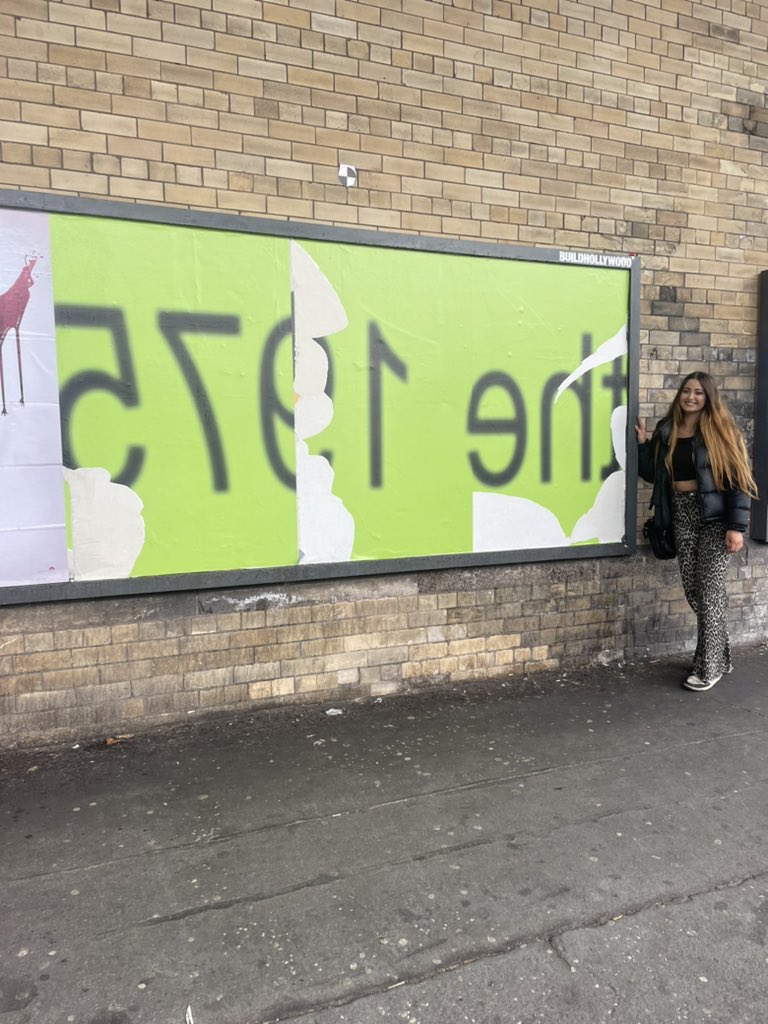 probs the last person to get a pic with it cos they were covering it as i got there 💔