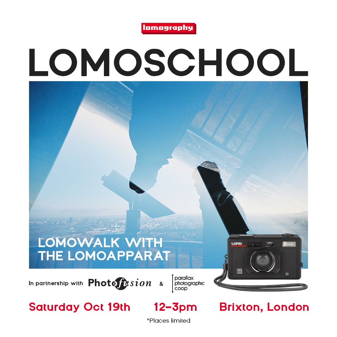 Lomography UK (@lomographyuk) on Twitter photo We have teamed up with <a href="/parallaxcoop/">ParallaxPhotographic</a> & <a href="/photofusionuk/">Photofusion</a> for a special LomoSchool LomoApparat Lomowalk in Brixton! You'll get to try out some experimental double exposures using a roll of LomoChrome film (Turquoise or Purple) buff.ly/3YdE4Wu We have teamed up with <a href="/parallaxcoop/">ParallaxPhotographic</a> & <a href="/photofusionuk/">Photofusion</a> for a special LomoSchool LomoApparat Lomowalk in Brixton! You'll get to try out some experimental double exposures using a roll of LomoChrome film (Turquoise or Purple) buff.ly/3YdE4Wu