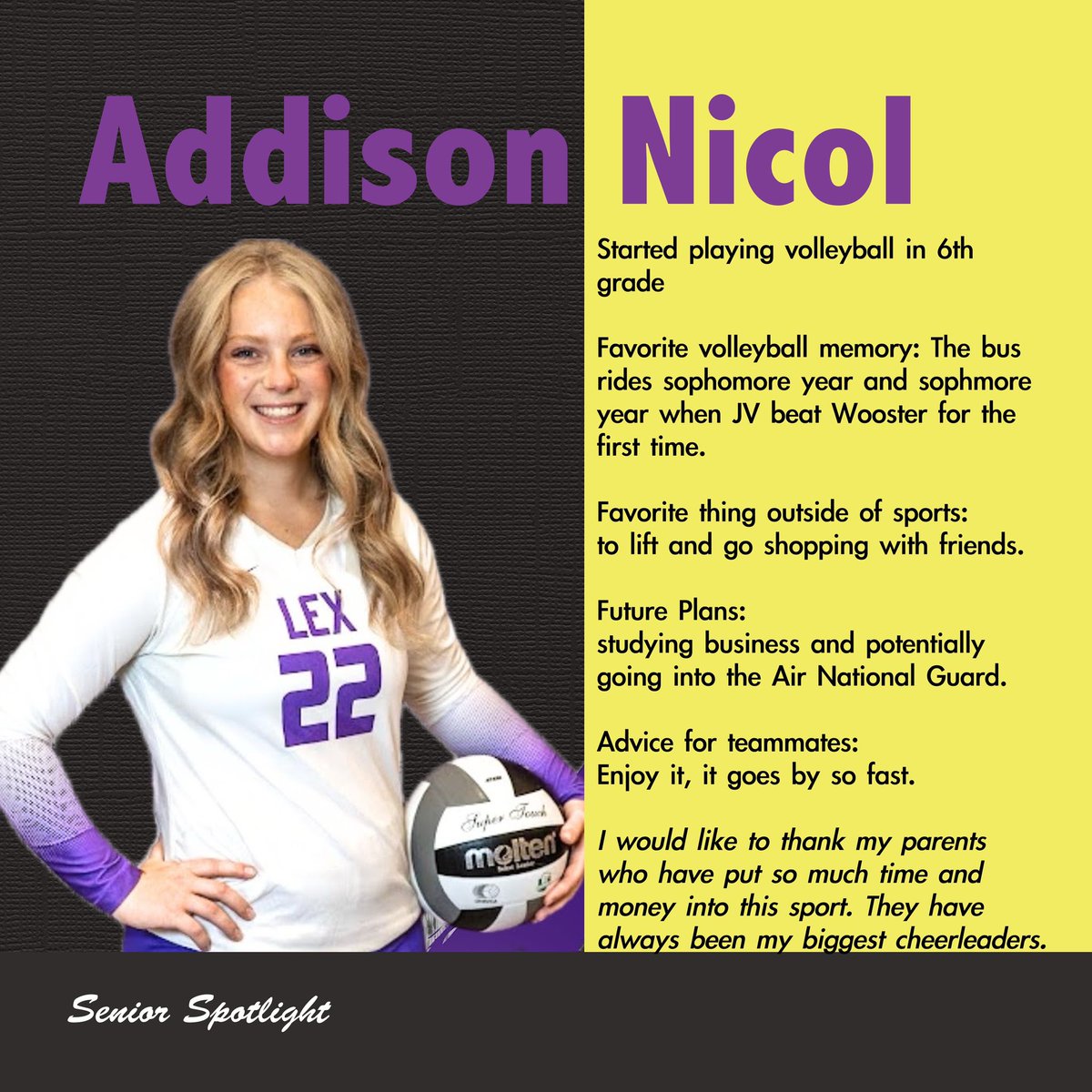 Lexington Volleyball tweet media