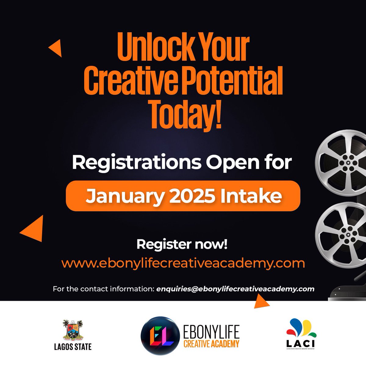 EbonyLife Creative Academy tweet media