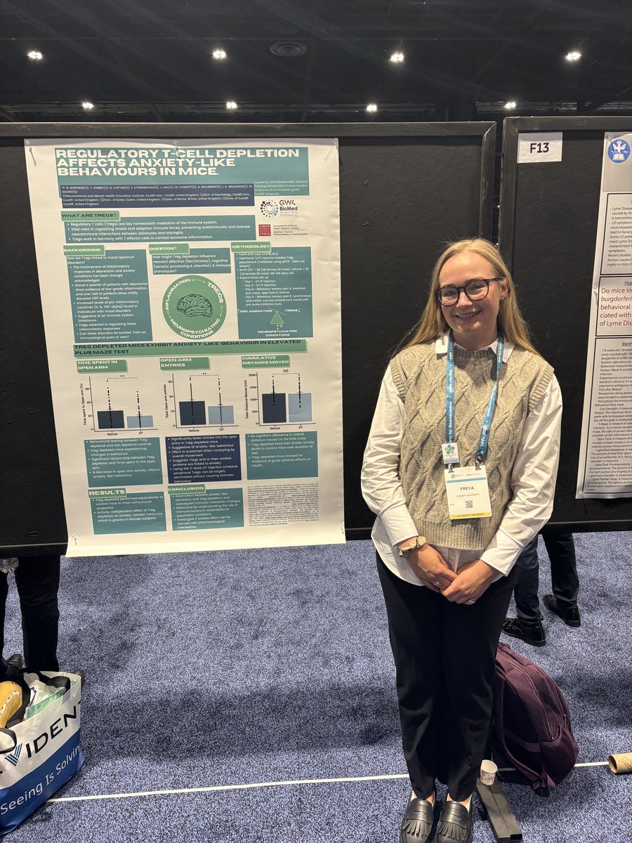 Freya (@neuroimmunofrey) on Twitter photo A fab day presenting my poster at <a href="/SfNtweets/">Society for Neuroscience (SfN)</a> yesterday 🕺🏻Excited for the all the neuroscience happening over the rest of the week 🧠 A fab day presenting my poster at <a href="/SfNtweets/">Society for Neuroscience (SfN)</a> yesterday 🕺🏻Excited for the all the neuroscience happening over the rest of the week 🧠