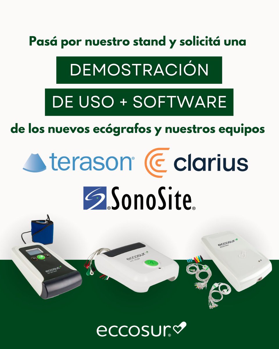 eccosurOnBeat's tweet photo. 📅 Del 16 al 18 de octubre, estaremos presentes una vez más en #SAC2024 - @SAC_54

📍 Te esperamos en nuestro Stand C60, con nuevas propuestas y como siempre, nuestros colaboradores preparados para despejar tus consultas y asesorarte en la compra de tus próximos equipos #eccosur. https://t.co/OVdMYoG4Mu