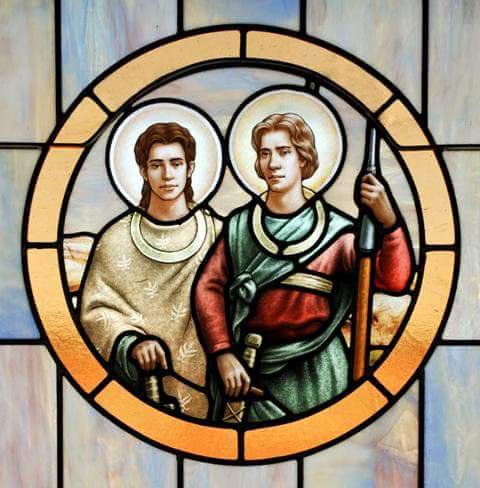 antinousgaygod's tweet photo. 🪷 7 Oct is the feast day of #Antinous patron saints of Marriage Equality #Sergius &amp; #Bacchus. They were forced to wear female attire for their devotion to each other. Tortured to death. They were soldiers of Rome. Honor them! Full tribute: https://t.co/Aq46DudoGz 🪷 https://t.co/58iaP1rNMV