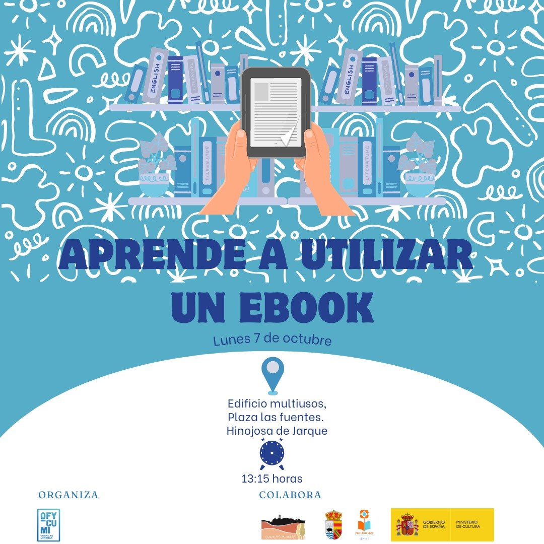 ofycumi's tweet photo. Hoy estamos impartiendo un taller de  uso del ebook en Hinojosa de Jarque
#Fomentolectura
@culturagob https://t.co/ZQmS5LiAPl