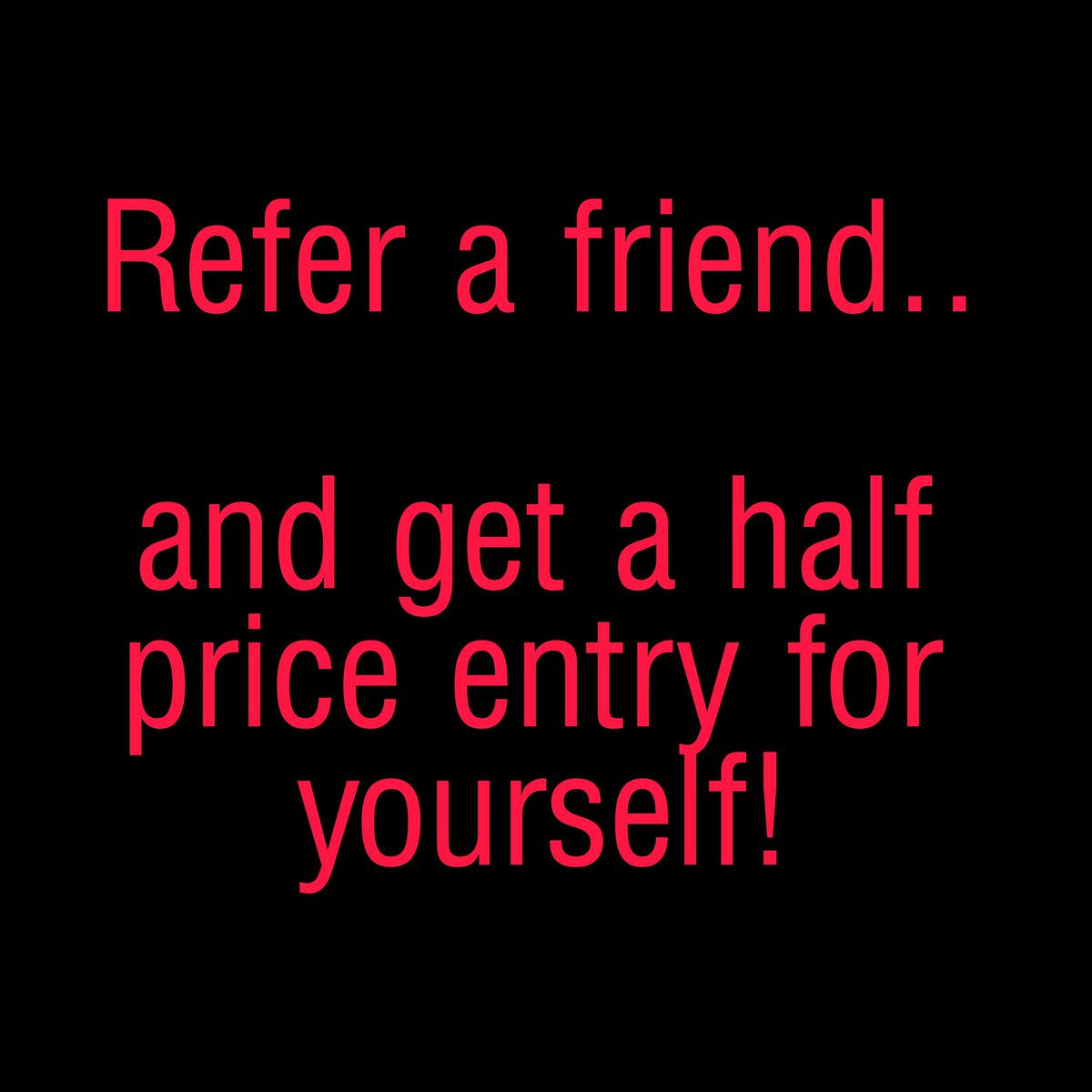 ThePrivateClub (@tpclubaston) on Twitter photo Sharing is caring! Bring a friend with you to any of our parties and receive half price entrance for yourself! That's 50% off!
It must be your friends first visit to the club!
Call 07849 739 434 or 0121 328 3284 to Join the party!
theprivateclub.com/party-bookings…
<a href="/privatetodger/">#PrivateTodger</a> Sharing is caring! Bring a friend with you to any of our parties and receive half price entrance for yourself! That's 50% off!
It must be your friends first visit to the club!
Call 07849 739 434 or 0121 328 3284 to Join the party!
theprivateclub.com/party-bookings…
<a href="/privatetodger/">#PrivateTodger</a>