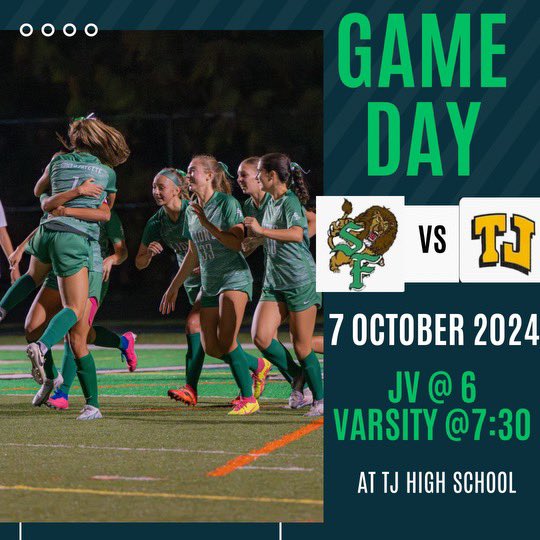 SFGS2022's tweet photo. Section Showdown tonight vs TJ!! Let’s Go Lions!!🦁 @sflionssports 
⚽️⚽️⚽️⚽️⚽️⚽️⚽️⚽️⚽️⚽️⚽️⚽️ https://t.co/zcLxQiQiCS