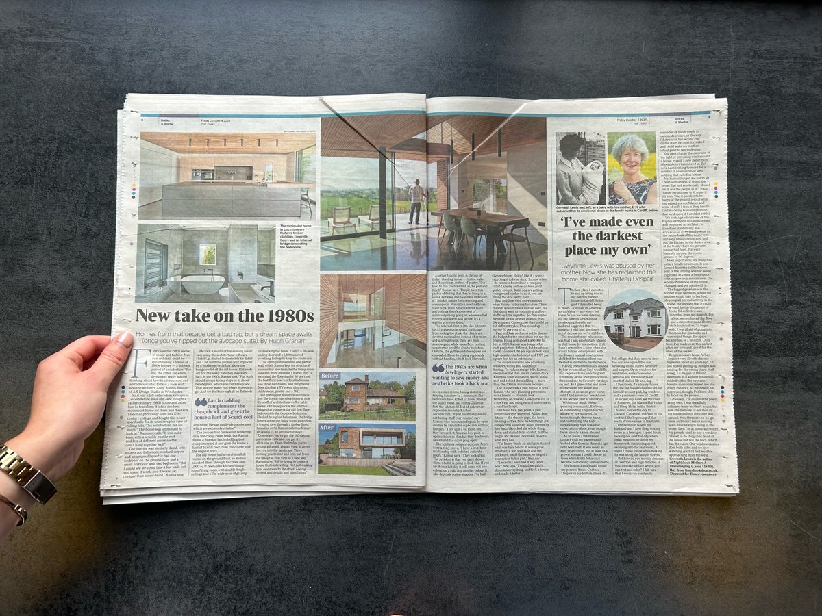AR Design Studio (@ardesign_studio) on Twitter photo Our latest project Meadow View in <a href="/thetimes/">The Times and The Sunday Times</a>
AR designed a contemporary new build, but the budget didn’t allow a complete rebuild. AR took an innovative approach, transforming the house into a brand-new contemporary home—without the cost of a full replacement dwelling. Our latest project Meadow View in <a href="/thetimes/">The Times and The Sunday Times</a>
AR designed a contemporary new build, but the budget didn’t allow a complete rebuild. AR took an innovative approach, transforming the house into a brand-new contemporary home—without the cost of a full replacement dwelling.