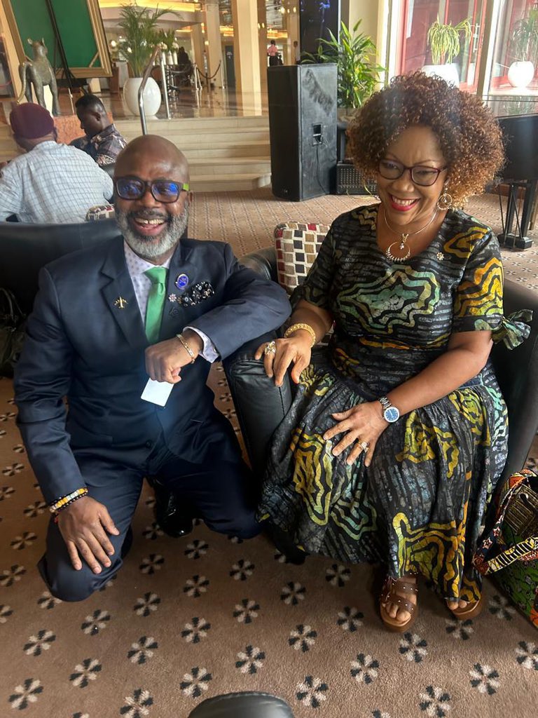 President <a href="/ChiefTeete/">Chief Teete OWUSU-NORTEY FCILT, FGIPS</a> and Secretary General <a href="/SharonKindleys/">Sharon Kindleysides (she/her)</a> receiving a very warm welcome from <a href="/ciltnigeria/">CILT Nigeria</a> President Madame Mfon Usoro