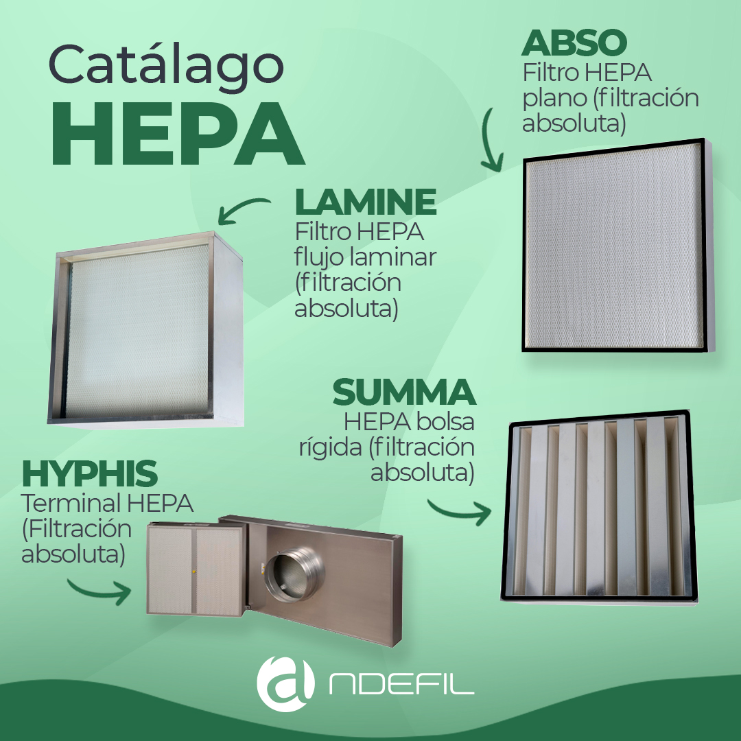 ¿Conoces nuestros filtros #HEPA? Su excepcional capacidad para la retención de partículas los hacen una opción excelente para entornos que requieren niveles muy exigentes de calidad, como #quirófanos, salas limpias, etc. 

Más información: andefil.com/modelos/
