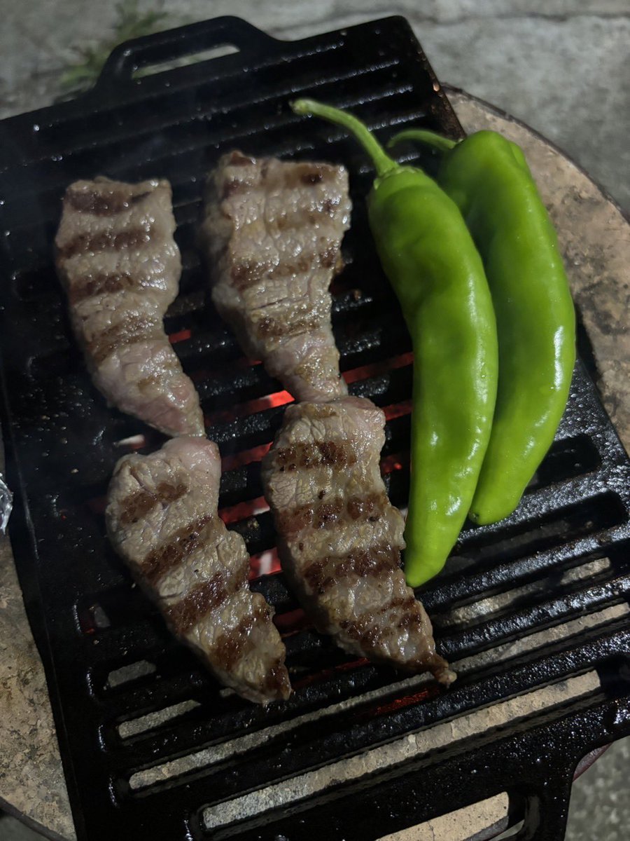 odango_rw's tweet photo. お庭でお家焼き肉
なんかなんだかんだでお家焼き肉が一番美味しい https://t.co/htvyBJlAzv