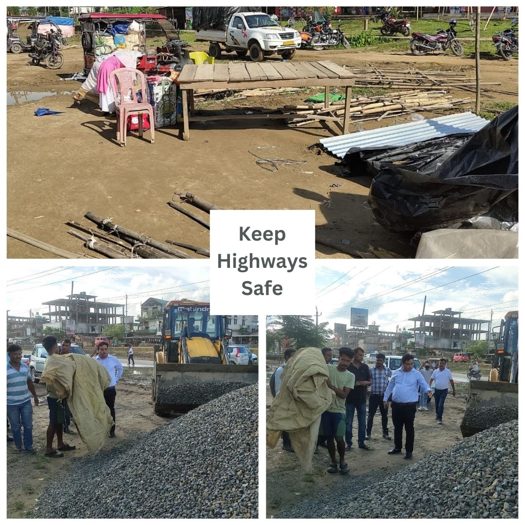 "Maintaining a clear Right-of-Way is crucial for road safety, traffic flow, and protecting Highway Infrastructure. Strict enforcement is needed to prevent obstructions and preserve the National Highway System."
#clearrow #safehighways #encroachmentfree #SmoothJourneys#NHIDCL