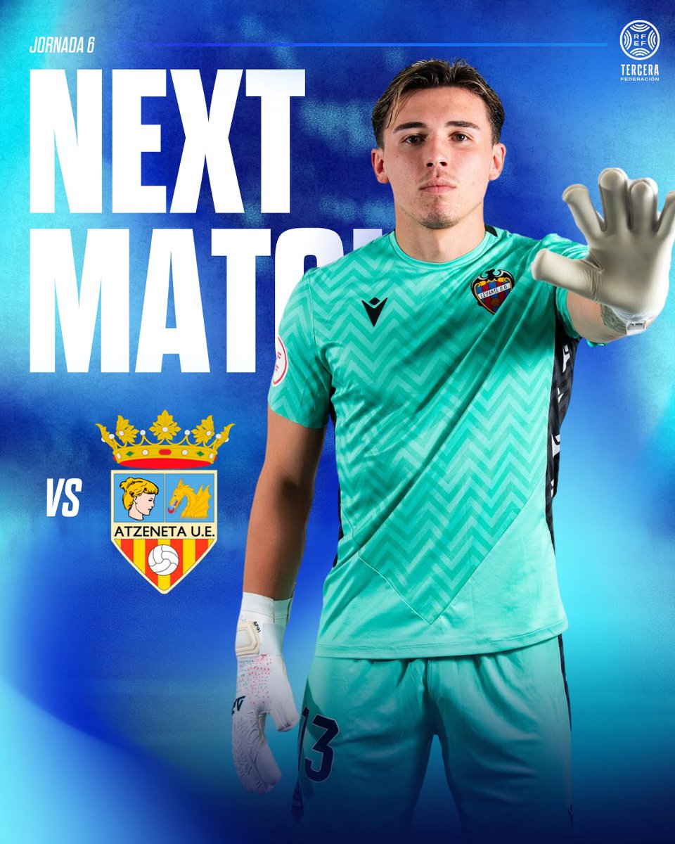 ⚔️ NEXT MATCH | #AtléticoLevanteUD 

🗓️ Sábado 12 
🆚 <a href="/Atzeneta_UE/">Atzeneta UE</a> 
⏱️ 17:00 horas 
📍 Ciudad Deportiva de Buñol