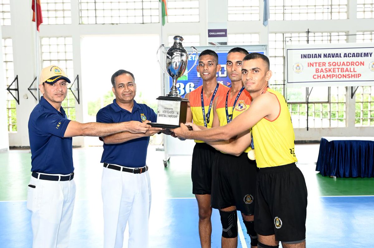 Indian Naval Academy tweet media