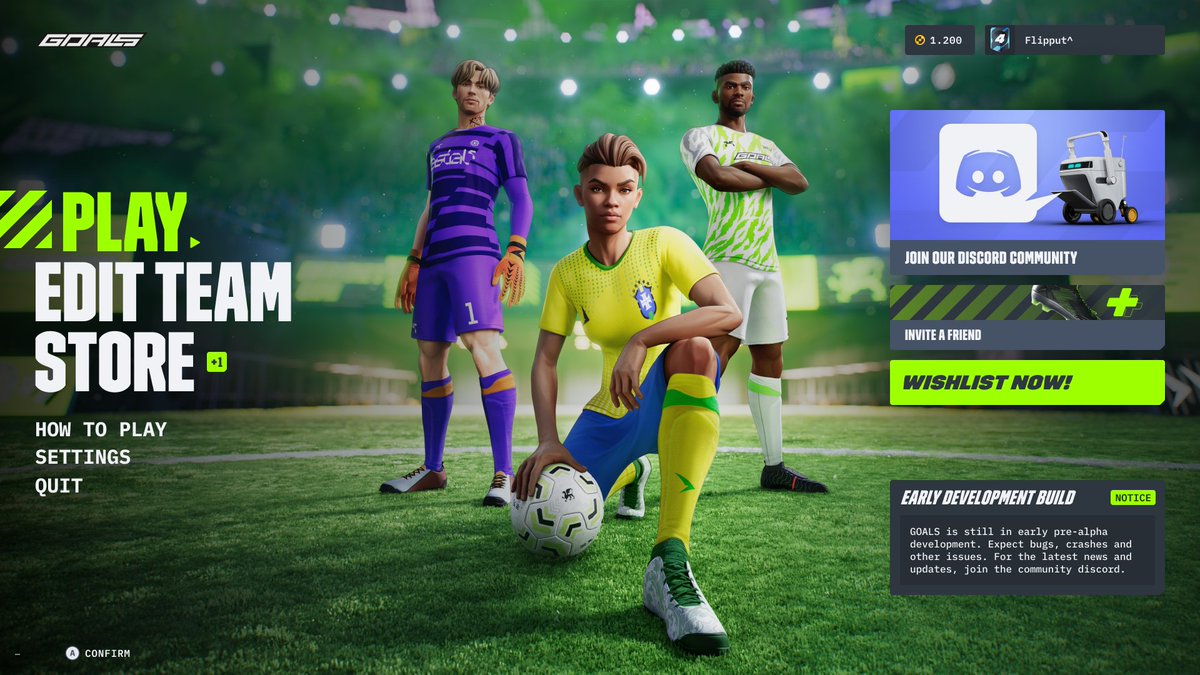 Adding a bit of the GOALS flair to our menus this week. <a href="/PlayGOALS/">GOALS</a>
