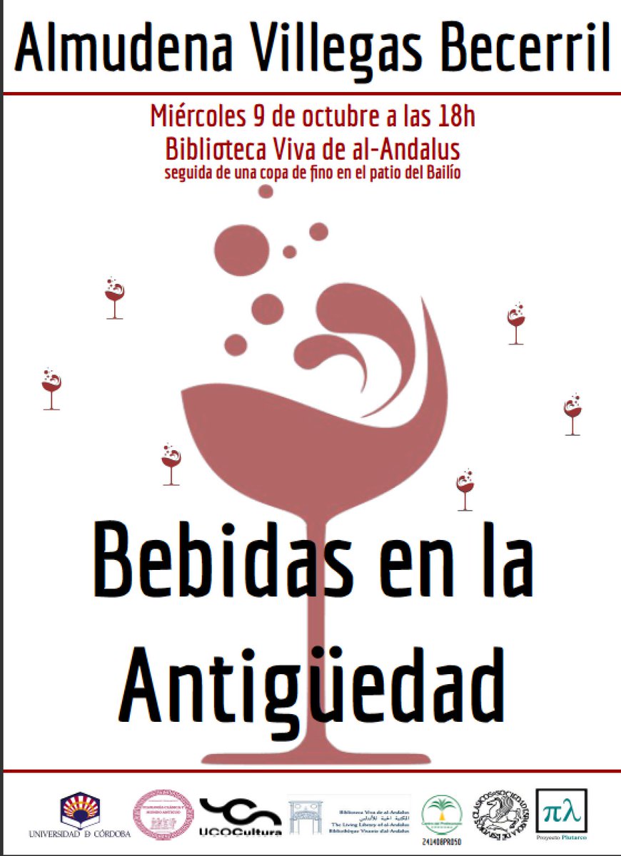 sunrey2's tweet photo. Presentamos oficialmente las conferencias y las actividades del Seminario Permanente para este cuatrimestre. Y la inauguración más clásica no podía ser! @UCOCultura @ProjectPlutarch #SEECCórdoba #CEPCórdoba #CasaVivadelAlÁndalus https://t.co/Mi6kIEpgxN