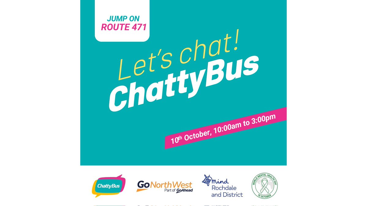 philipbramson's tweet photo. Get on board on World Mental Health Day with @RochdaleMind and partners October 10 https://t.co/kb5OjXwCTq