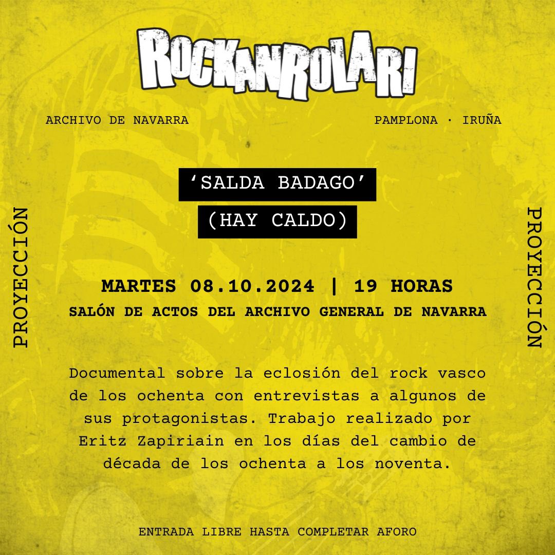 rockanrolari's tweet photo. 🗓️ Esta semana https://t.co/LJj6ZfKyqe