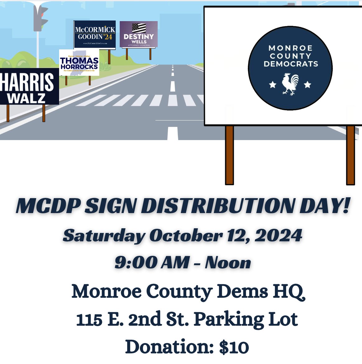 Your Monroe County Democratic Party tweet media