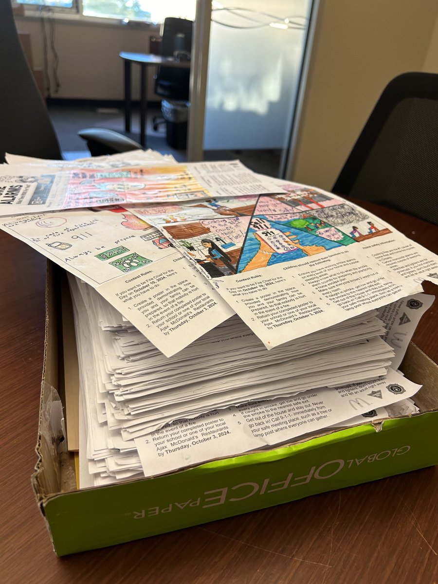Ajax Fire and Emergency Services (@ajax_fire) on Twitter photo Thank you to all the students in <a href="/TownOfAjax/">Town of Ajax</a> that entered our Fire Chief for the Day contest. We received 629 poster ballots. They are fantastic! We have picked a winner and will contact the school today! Thank you to all the students in <a href="/TownOfAjax/">Town of Ajax</a> that entered our Fire Chief for the Day contest. We received 629 poster ballots. They are fantastic! We have picked a winner and will contact the school today!