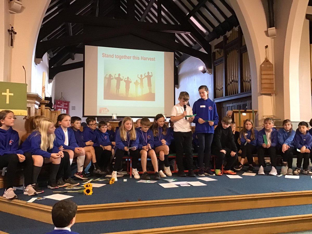 Our wonderful Toucans have let their light shine in both Harvest festivals this morning. #LGCEWorship