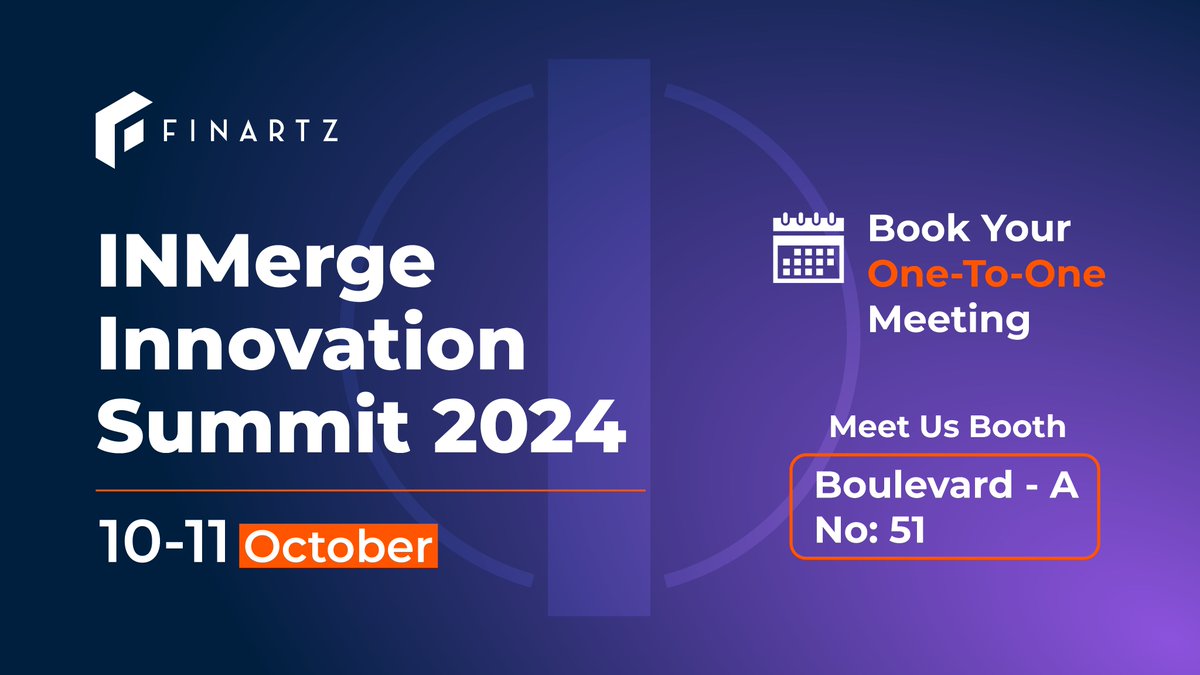Finartz is gearing up to attend the INMerge Innovation Summit in Baku, October 10-11! #INMERGE24

Book a meeting with us by filling out the form below and let’s discuss the opportunities together. 🚀 lnkd.in/dSBqsUSe