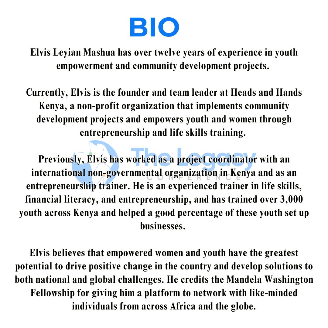 The Legacy Conference 🌍 tweet media