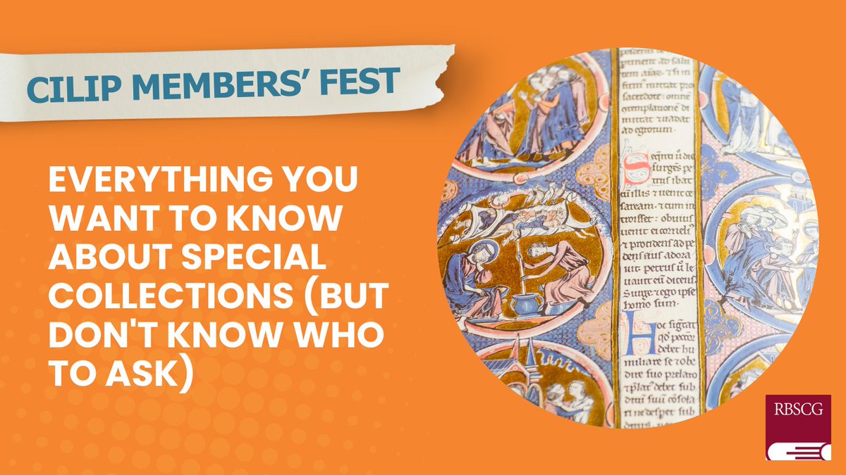 CILIPinfo's tweet image. Curious about special collections? 📚✨

Join us for Everything You Want to Know About Special Collections and learn about digital collections, rare books and advice for new professionals in university &amp;amp; public libraries.

🗓️ Thurs 17 Oct
cilip.org.uk/event/membersf… @CILIPRareBooks
