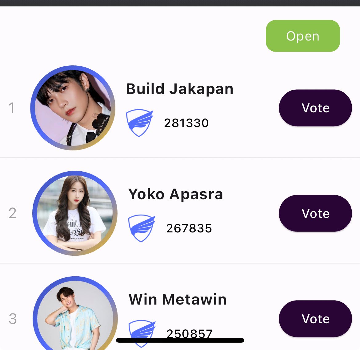 Nastassia1983's tweet image. #keepvoting #almostnumber1 keep voting till ⁦@Yoko_apasra⁩ wins