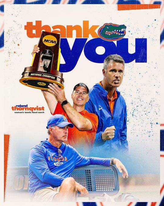 Thank you for 23 legendary years 💙🧡

You’ll always be a Florida Gator. 

floridagators.com/news/2024/10/7…

#GoGators