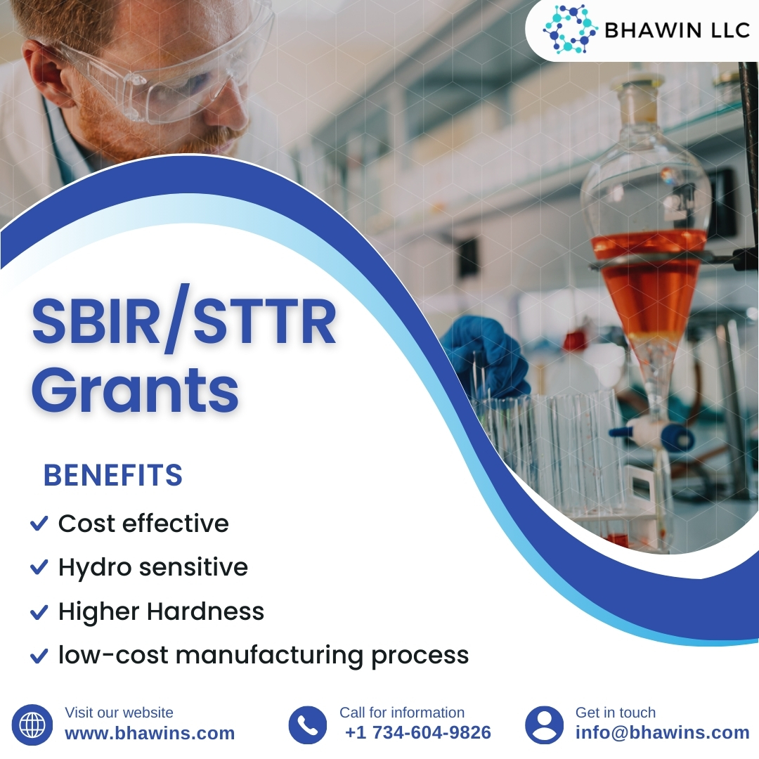 Bhawinllc's tweet image. 🚀 𝗨𝗻𝗹𝗼𝗰𝗸 𝗜𝗻𝗻𝗼𝘃𝗮𝘁𝗶𝗼𝗻 𝘄𝗶𝘁𝗵 𝗦𝗕𝗜𝗥/𝗦𝗧𝗧𝗥 𝗚𝗿𝗮𝗻𝘁𝘀! 🚀
☎ +1 734-604-9826 🌐 bhawins.com

#BusinessInsights #UnleashThePower #PartnerWithExperts #formulation #pharmaceuticals #pharmaceuticalmanufacturing #skincare #SBIR #STTR #Innovation