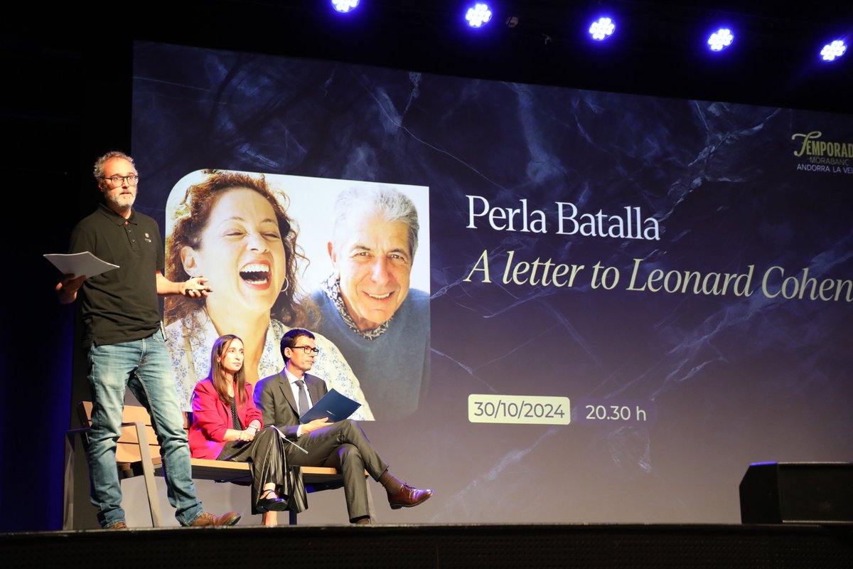 🎼 La Temporada MoraBanc Andorra la Vella arriba a la 30a edició carregada de música i dansa al més alt nivell!

🎤💃🏽Golda Schultz, Joaquín Achúcarro i Marc Minkowski, així com les companyies de dansa com B.Dance Taipei i IT Dansa ompliran la parròquia d'art