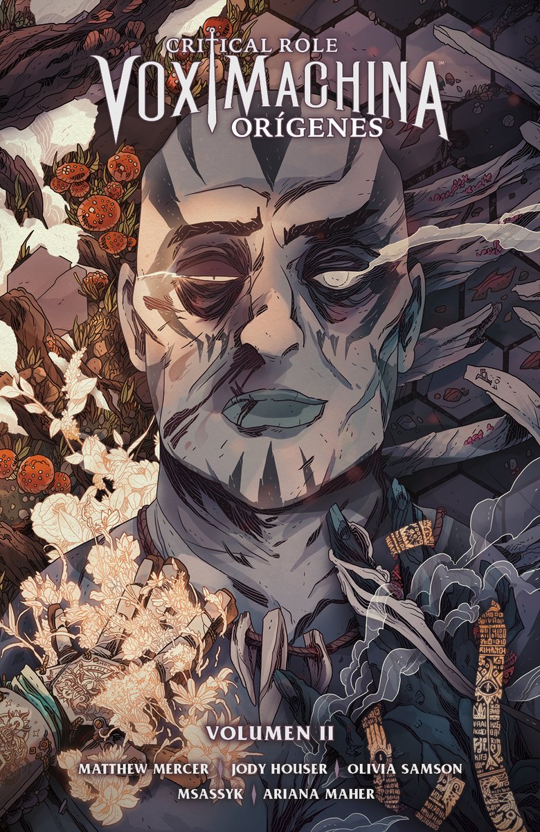 Fandogamia's tweet image. Pues espero que estéis disfrutando de los tres primeros episodios de la nueva temporada de La Leyenda de Vox Machina, pero lo que yo quiero de verdad es que hayáis disfrutado de los tres primeros volúmenes de Vox Machina Orígenes que pa eso es lo que yo vendo. ¡Recién reimpresos!