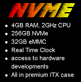 RISCOSbits's tweet image. &quot;On the seventh day afore London, RISCOSbits sent to me...&quot; a FAST NVME ITX machine with 32GB eMMC and 256GB NVMe

Grab one of the fastest machines for a measly £279

riscosfast.co.uk

#RISCOSLondonShow
#riscoscomputers
#riscosemmc
#riscosnvme
#risc_os
#opensourcenvme